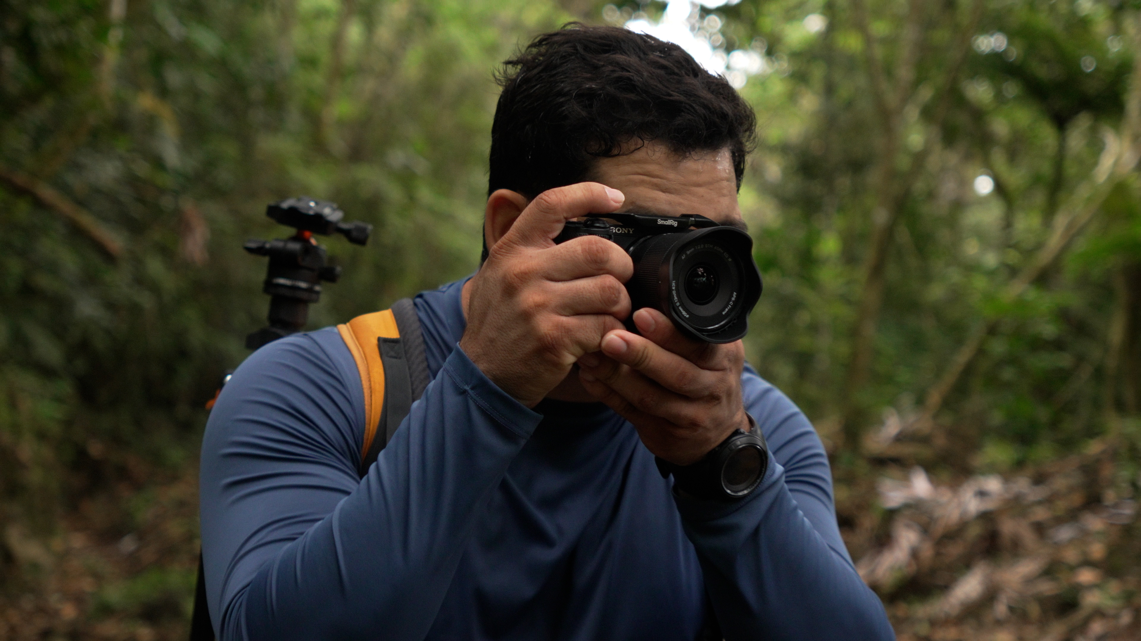 Creador de contenido — grabando redes sociales